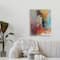 Stupell Industries Contemporary Female Pose Energetic Brush Strokes Canvas Wall Art